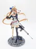 Anime Girls Frontline Beautiful girl with assault rifle FAL PVC Action Figure Model Toys 20cm 240103