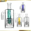 Hittn Ash Catcher 14mm 90 Dereceli Duş Başlığı PERC Ashcatcher Cam Beak Beak Su Boru Gericilik Bong Dab Teçhizat için Sigara Aksesuarları