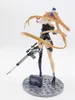 Anime Girls Frontline Beautiful girl with assault rifle FAL PVC Action Figure Model Toys 20cm 240103