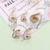 Charms 3PCs Exquisite handgemachte Schmuckherstellung natürliche Muschel Muschel Anhänger Strand Frauen DIY galvanisierte Zubehör