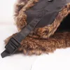 BERETS MÄNNER VINTER HAT VARM HATS CASUELL SKI Mysig Plush Bomber Windproof Trapper för att köra utomhus Skating Camping Cykling