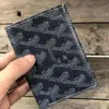 Uchwyty luksusowy projektant portfel męski uchwyt karty torebka portfel Mini portfel Portfel Portfery Multi Pochette Skórzane rękaw