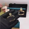 Luxus -Modedesigner -Ohrringe Frauen gehobener Brief Ohrringe Klassische Retro -Stil Frauendesigner Schmuck Designer Ohrringe