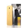 Mens EAU DE Toilette Spicy woody tone perfume gold brick bottle 100ml Designed for high fashion men long lasting fragrance