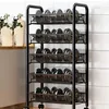 Baking Tools Storage Rack Utility Cart Rolling Shelves Serving Multi Use Functional Collapsible Carro De Servicio Restaurant Furiture