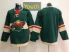 Maglie di hockey Minnesota Wild 4 Jon Merrill 59 Andrej sustr 29 Marc-Andre Fleury 32 Filip Gustavsson 26 Connor Dewar 14 Joel Eriksson Ek 89