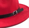 Mode hommes fedoras femmes mode jazz chapeau été printemps noir laine mélange casquette extérieur décontracté X XL 240102