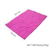 Baking Moulds Cobblestone Wall Line Grain Shape Silicone Mold Printing Texture Mat Sugarcraft Fondant Decor K762