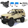 Автомобиль WPL C54 1 RC CAR C54 LAND CRUISER LC80 CRAWLER Full Scale 260 Motor Off Road Clating Monsterk 4WD Kids Gift 230625