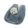 Sac pour animaux de compagnie d'hiver capacité surdimensionnée chat chiot sac à dos imperméable coupe-vent chaud sacs pour chiens sac à bandoulière pour animaux de compagnie fournitures pour chiens 240103