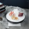 Talerze plastikowe suche taca na obicie płyta obiadowa Restauracja stołowa sashimi garnek
