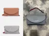 Designer Messenger Bag Rivet High End dames handgemaakte lederen schoudertas klassieke letter mode essentiële crossbody tas echt lederen c/l handtas