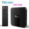 Коробка TX3 Mini Android 10.0 ТВ-приставка Smart TV 4K Телеприставка TVBOX Медиаплеер Allwinner H313 2G 16G Tanix Box