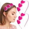 Hair Accessories Exquisite Love Heart Hairband Simulated Pearl Girls Hoop Daily Binding Head Lovely Women