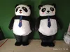 Costumi costume della mascotte del panda per i costumi della mascotte del personaggio dei cartoni animati del partito in vendita personalizzazione del supporto di spedizione gratuita