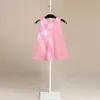 Robe de princesse d'été sans manches pour filles, 5 couleurs, en coton, à carreaux, pour bébé et enfant, nouvelle collection, meilleure vente.