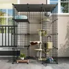 Cat Carriers Transport For Cats Products DIY Kennels Crate Large Exercise Place Ideal 1-4 Freight Free Dog Accessories Hamster Cage