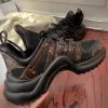 Trainer Paris Fashion Archlight Scarpe in vera pelle Fiore Sport Papà Sneakers Scarpe casual Nero Fiocco traspirante Designer 1.0