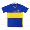 22 23 24 Camisetas de fútbol CAVANI Boca Juniors MARADONA BENEDETTO MARCOS ROJO Camiseta de fútbol para hombres Hogar lejos Tercer fanáticos Camisa de Futebol VILLA SALVIO Maillot de Foot