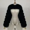 ベイジル女性本物のアライグマファーフォックスシルバーフォックスレッドフォックスワンスリーブ2スリーブレングット60cmファーコート裸ファッション240102
