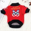 Vêtements pour chiens Motif Année Pull Style Chinois Doux Cosplay Costume Laine Chaud Printemps Festival Vêtements