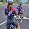 セットサイクリング服セットCSPDサイクリング服の夏の女性自転車服スーツMAILLOT CICLISMO PRO TEAM MTBレーシング自転車アパレルROA