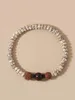 Strand OAIITE 8mm Red Tiger Eye Bracelet Male Bodhi Beaded Star Moon Female Prayer Yoga Meditation Balance Reiki Jewelry