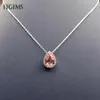 リングffgems zultaniteジュエリーセットスターリングsier diaspore石の色の女性のためのレディーパーティーの結婚式ギフトとチェーン