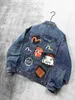 Giacche da uomo Designer Spring Spring and Autumn Season Nuovo Fushen Pocket Home Flower Denim Coat casual 6DS4