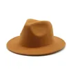 Dzieciowe czapki 52 cm małe dzieci dziecko poczuć biały czarny zimowy kapelusz swobodny sukienka dla chłopców Dziewczyny Child Fedora Hat Sombrero Panama Hombre 240103