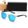 Fashion Designer Sunglasses Classic Metal Border Eyeglasses Outdoor Beach Sun Glasses For Man Woman Mix Colors Perfect Gift