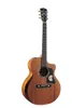 Merida Venus Solid Koa haut Grand Concert Pan coupé guitare acoustique Manche