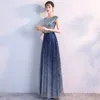 Casual Dresses Women Dress paljett Polka Dot Evening Party Prom Gown Cocktail Ladies Luxury Ball Sexig Maxi Backless Vestido Wedding Banket