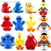 Sacs à Dos Sacs à Dos en Peluche 45 cm Sesame Street Sac à Dos en Peluche poupée en Peluche Rouge Elmo Bleu Cookie Guy Jaune Gros Oiseau Sac en Peluche école pour Enfants