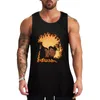 Men's Tank Tops Fire Breather Top Cool Things Gym T-shirt Man Men Clothings Sports Vest