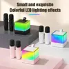 Lampes de table Machine à karaoké Haut-parleurs de microphone Bluetooth portables Lumière ambiante stéréo RVB de haute qualité pour la maison extérieure