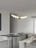 Lampadari Sala da pranzo Lampadario Moderno Semplice Pianeta Designer Illuminazione Arte Francese Personalità della moda Luce vivente Lusso Principale