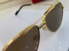 new Eyeglasses Micro-paved Designer Sunglasses Original Black PREMIERE Anti-Ultraviolet Genuine Natural Sun Glasses 18K Gold C Dec