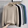 Mens Crewneck Base Shirt with The Autumn and Winter System of All Sweater Spring Loose Trend 240103