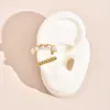 Baumelnde Ohrringe ALYXUY 2 Teile/satz Koreanische Perle Metall Nicht Durchbohrte Ohrclip Temperament Frauen Mädchen Zubehör Geschenk Party Hochzeiten
