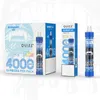 Original Quizz QD30 Plus 4k Puffs Disposable Device Vaporizer Pen Pod 4000Puffs Rechargeable 650mAh Mods 12ml Prefilled Bar with RGB Light Packaging Box