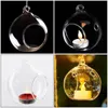 Подвесной держатель для террариума в форме шара, глобусы для чайных ламп, воздушная светодиодная ваза, гидропоника, Tillandsia, сочный плантатор, террариумы, контейнер Hoder 240103