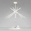 Lustres nordique décoration de la maison lustre en cristal Restaurant plafonnier Villa lampes d'éclairage intérieur