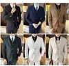 Ternos masculinos conjunto de moda estilo básico duplo breasted colete design clássico high end blazer calças três peças conjunto terno formal