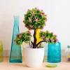 Decorative Flowers Artificial Plants Bonsai Simulated Tree Potted Fake Table Ornaments Fashion And Simple Furnishings