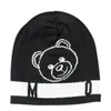 CAPS Lüks Tasarımcı Beanie Mens Beanie Kazak Şapkalar Kadınlar Ayı Örme Şapka Beanie Tasarımcı Kafatası Sıcak Moda 6 Renk