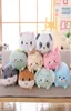 NUOVO 9 stili animale dolce dinosauro maiale gatto orso peluche morbido cartone animato panda criceto elefante cervo bambola di pezza bambino pillo8285852