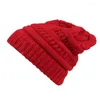 Berets Damen Wollmütze gestrickt Europa und die Vereinigten Staaten Herbst Winter mehrfarbig Pullover Mütze elastisch Totenkopf 986