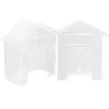 Doorbells 2pcs Doorbell Waterproof Covers Plastic Door Bell Protectors