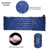 Camping Sleeping Bag 90% Goose Down Adult 200*73cm Envelope Type Ultralight Portable Sliping Down Sleeping Bag 3 Season Warm 240102